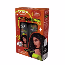 Imagem do produto KIT SKALA SHAMPOO 325ML+ CONDICIONADOR 200ML ACACHONADOS