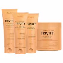 Imagem do produto Trivitt Pós-Química: recuperação e brilho para fios danificados !