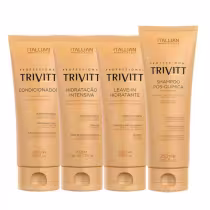 Imagem do produto Kit Trivitt Home Care de Hidratação Capilar Pós Química Uso Diário