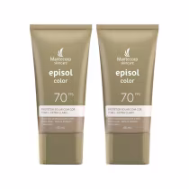 Imagem do produto Kit Mantecorp Episol Color Tom 1 FPS70 - 2PÇS