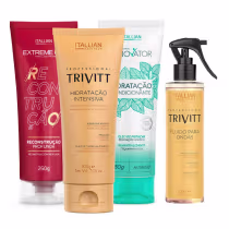 Imagem do produto Kit Itallian + Fluido Ondas: reconstrução, nutrição e definição perfeita.