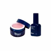 Imagem do produto Gel Construtor Universal Bege e Top Coat Clear Bluwe