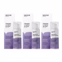 Imagem do produto KIT COM 3 CLAREADORES C/ INIBIDOR DE PELOS DERMO SKIN 30ML - LABOTRAT