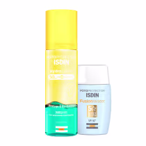 Imagem do produto Kit ISDIN HydroLotion Fotoprotector Fusion Water FPS60 (2 produtos)