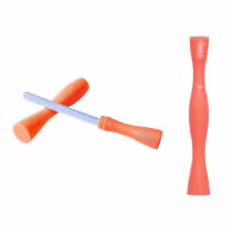 Lixa de Unha Vitry Paris Cerâmica Fluorescente Laranja, 1 produto.