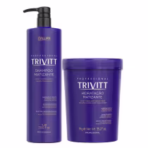 Imagem do produto Kit Capilar Trivitt Matizante 1Kg – Tratamento Profissional e Fios Radiantes