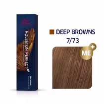 Caixa azul escura da marca Wella Professionals contendo um produto de coloração Koleston Perfect