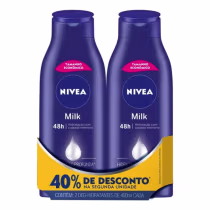 Imagem do produto Pack Hidratante Nivea Milk 400ml - 2 unidades