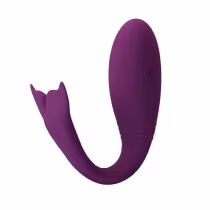 Imagem do produto Vibrador Baleia com 12 Vibrações, App - Berinjela | Jayleen