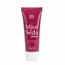 Imagem do produto Gel Deslizante para Masturbação - 30g | Mãos de Seda Femme