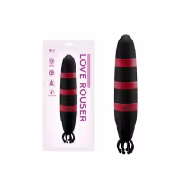 Imagem do produto Vibrador c/ Tentáculos e 10 Vibrações - Preto | Love Rouser