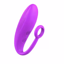 Imagem do produto Vibrador de Ponto G - 9 x 3,1 cm - Roxo | S-Hande Tulip 3