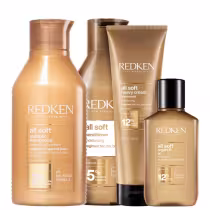 Imagem do produto Kit Redken All Soft Heavy Argan-6 - Shampoo 300ml + Condicionador 300ml + Máscara Capilar 250ml + Óleo Capilar 111ml