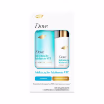 Imagem do produto ampoo 350ml + Condicionador 175ml Kit Dove Hidratação + Hialuron-VIT Shampoo 350ml + Condicionador 175ml