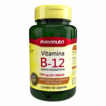 Imagem do produto Vitamina B12 100% IDR Maxinutri 60 Cápsulas