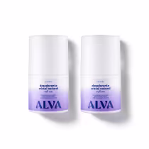 Imagem do produto Kit Cristal Natural Alva: Dupla 2 Desodorantes Roll on 50ml 12 Horas de Proteção Lavanda
