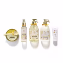 Imagem do produto Kit Calêndula Flora Vie: Banho Cremoso, Esfoliação Suave, Hidratação Intensa, Perfumação Leve e Mãos Macias