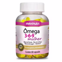Imagem do produto Suplemento Alimentar Omêga 3 6 9 Mulher – Maxinutri