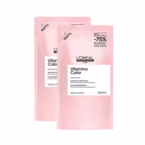 Kit L'Oréal Professionnel Vitamino Color Double Shampoo Refil, 2 unidades.