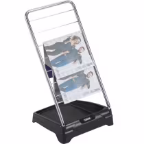 Imagem do produto Revisteiro Start Dompel Preto - Suporte P/ Revistas