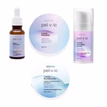 Imagem do produto Kit Pelvic Clareador, Sérum, Esfoliante e Creme Revitalizante - Kalya