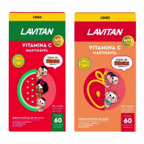 Imagem do produto Kit Lavitan Vitamina C Turma da Mônica Melancia e Maça