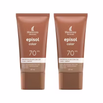 Imagem do produto Kit Mantecorp Episol Color Tom 3 FPS70 - 2 Unidades