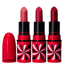 Imagem do produto Kit M·A·C Hypnotizing Holiday Tiny Tricks Mini Lipstick Trio Neutral (3 Produtos)