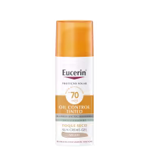 Imagem do produto Eucerin Sun Oil Control Médio FPS 70 - Protetor Solar Facial com Cor 50ml