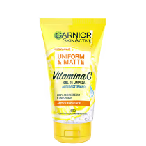 Imagem do produto Garnier SkinActive Uniform & Matte Vitamina C - Gel de Limpeza Facial Antibacteriano 150ml