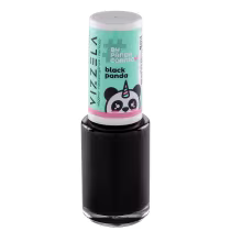 Imagem do produto Vizzela Cosméticos by Pandacórnio Black Panda - Esmalte Cremoso 9ml