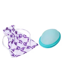 Imagem do produto Violeta Cup Duo Azul Celeste - Disco Menstrual