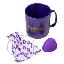 Imagem do produto Kit Violeta Cup Mini Disco Menstrual Duo Violeta (2 Produtos)