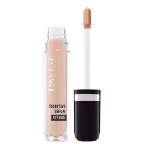 A imagem mostra o Corretivo Líquido Sérum Retinol 10 da marca Payot.