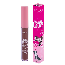 Imagem do produto Vizzela Cosméticos Dog Lovers Cor 19 Border Collie - Batom Líquido 3,5G