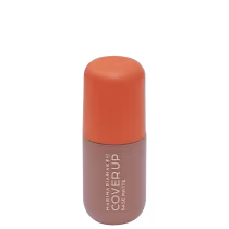 Base Líquida Mari Maria Cover Up FPS35 MM20A 35g com embalagem arredondada de tampa laranja.