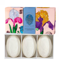 Kit La Florentina Iris Trio com 3 unidades de sabonetes