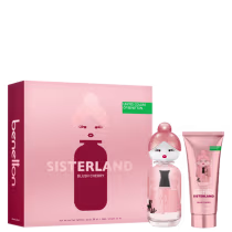 Imagem do produto Conjunto Sisterland Blush Cherry Benetton - Eau de Parfum 80ml + Creme corporal 75ml