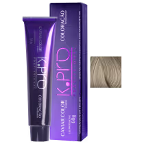Imagem do produto K.Pro Caviar Color 10.1 Louro Claríssimo Acinzentado - Coloração 60g