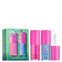 Kit Too Faced Holiday Twice Upon A Time Kissing Jelly, 2 produtos.