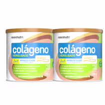 Imagem do produto Kit 02 Colágenos Verisol Maxinutri Lata 250g Sabor Uva Verde