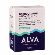 Imagem do produto Alva Cristal Stick Stone Refil Vegano - Desodorante 90g