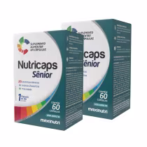 Imagem do produto Kit 02 Nutricaps Sênior Polivitaminico Maxinutri 60 Capsulas