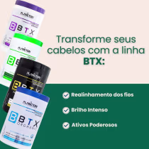 Imagem do produto KIT Shampoo + Condicionador-  BTX ORGHANIC Plancton Profissional 1L
