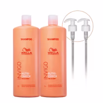 Imagem do produto Kit Wella Professionals Nutri-Enrich Shampoo Extra e Válvulas (4 Produtos)