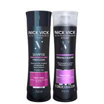 Imagem do produto Kit Nick & Vick PRO-Hair Reestruturador Fim dos Danos (2 Produtos)