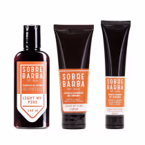 Imagem do produto Trio Sobrebarba - Shampoo, Condicionador e Modelador de Barba - Light my Fire