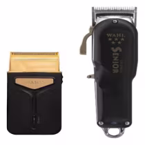 Imagem do produto Kit Maquina Senior Wahl + Aparador Travel Shaver