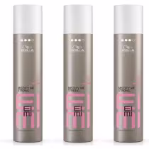 Kit Wella Professionals EIMI Mistify Me Strong Triple, 3 unidades.
