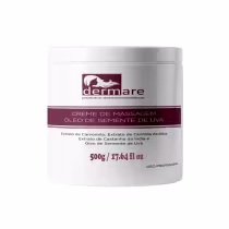 Imagem do produto Creme de Massagem Óleo de Semente de Uva 500g - Dermare